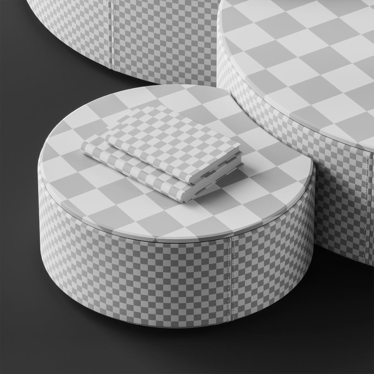 Bizzotto Italia IKAT 165P coffee tables 3D model_4