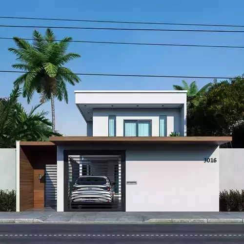 Exterior Render - Vray Next 3D model