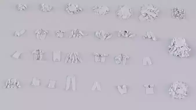 Cloth Piles Collection