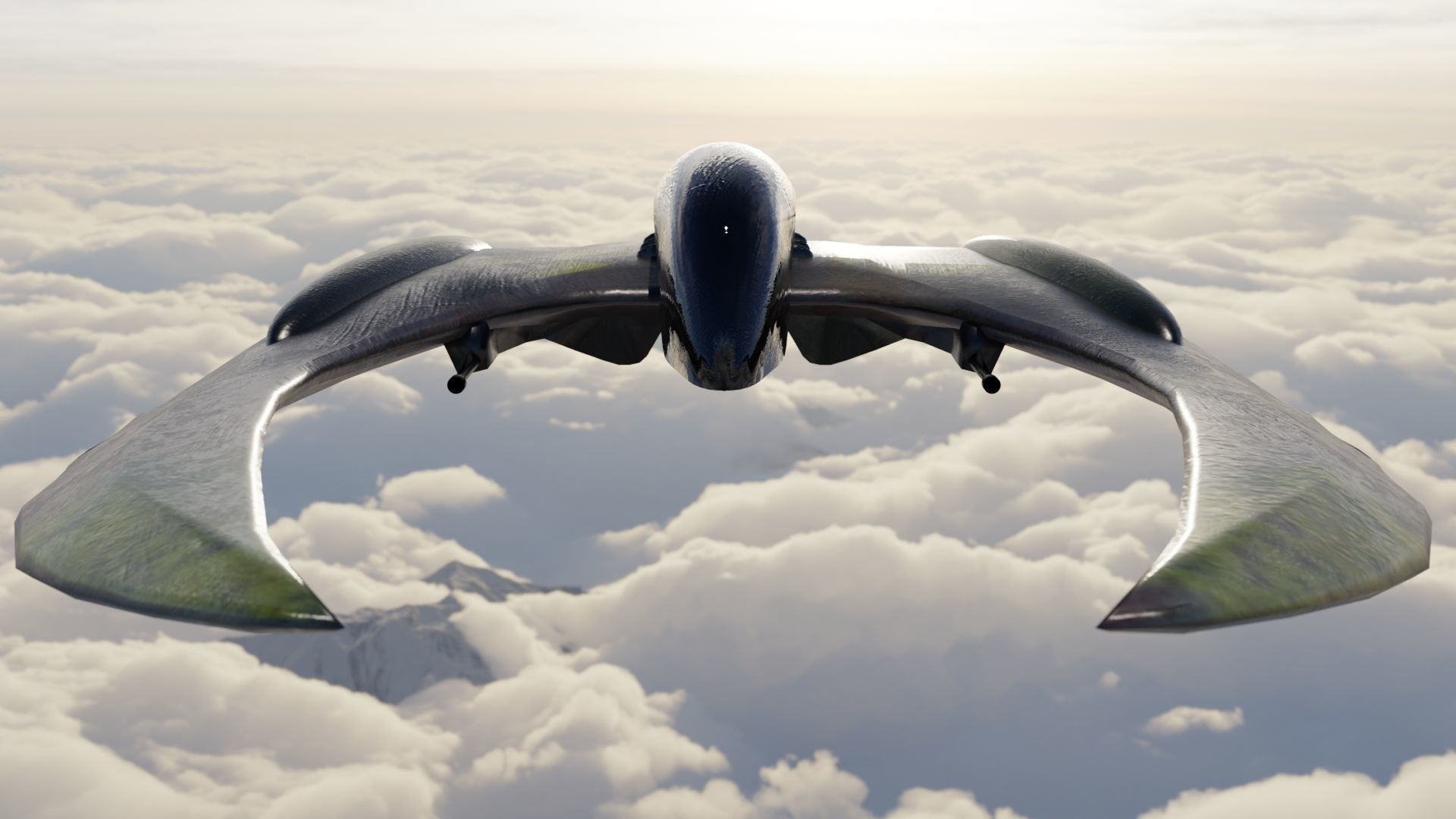 3 Spaceship 3D models Low poly 3D Model Collection_24