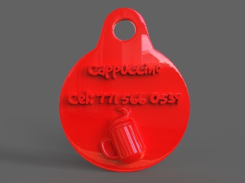 Pet Tag and Pet Jewelry Combo 3D print model_28