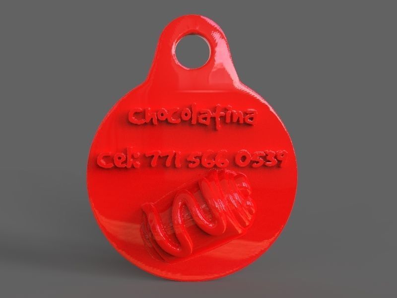Pet Tag and Pet Jewelry Combo 3D print model_23