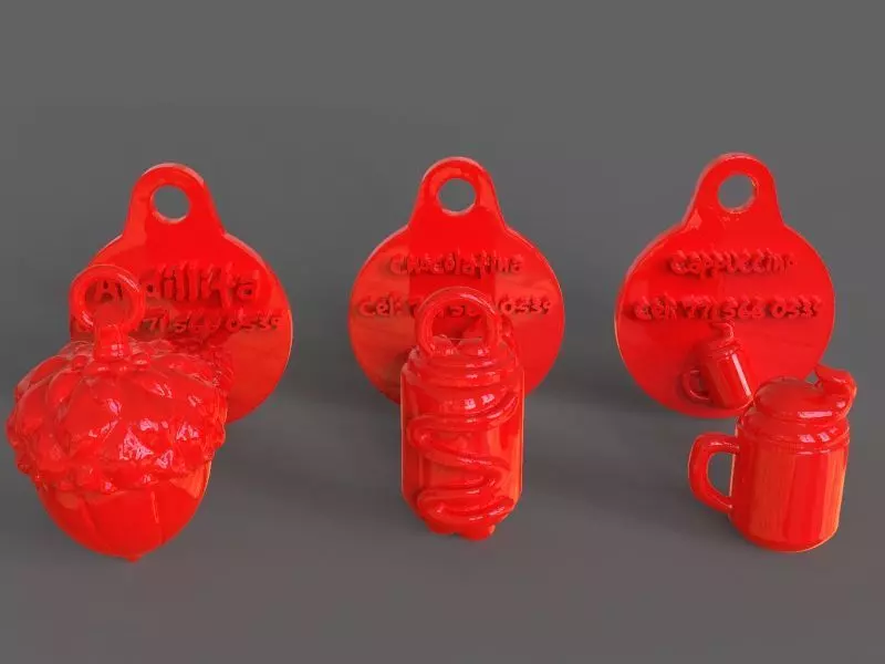 Pet Tag and Pet Jewelry Combo 3D print model_0