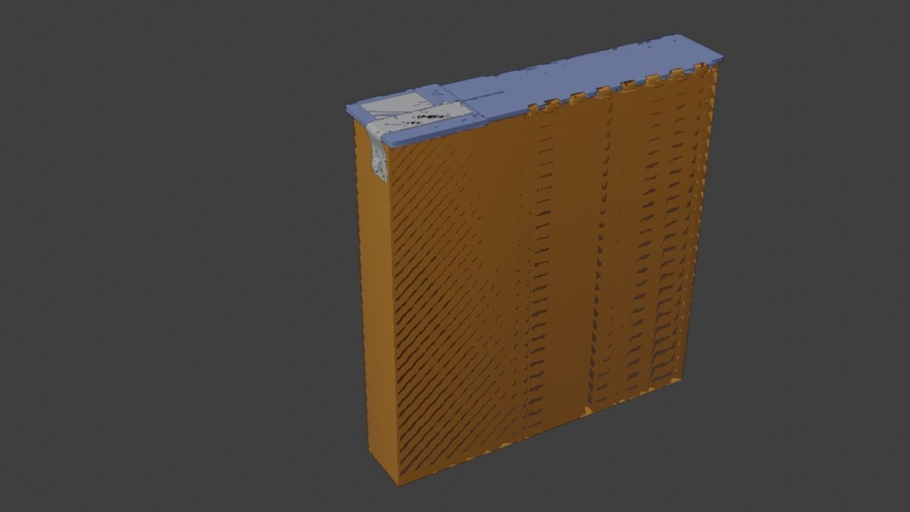F16 MAP and DATA Stowage Panel 3D model_9