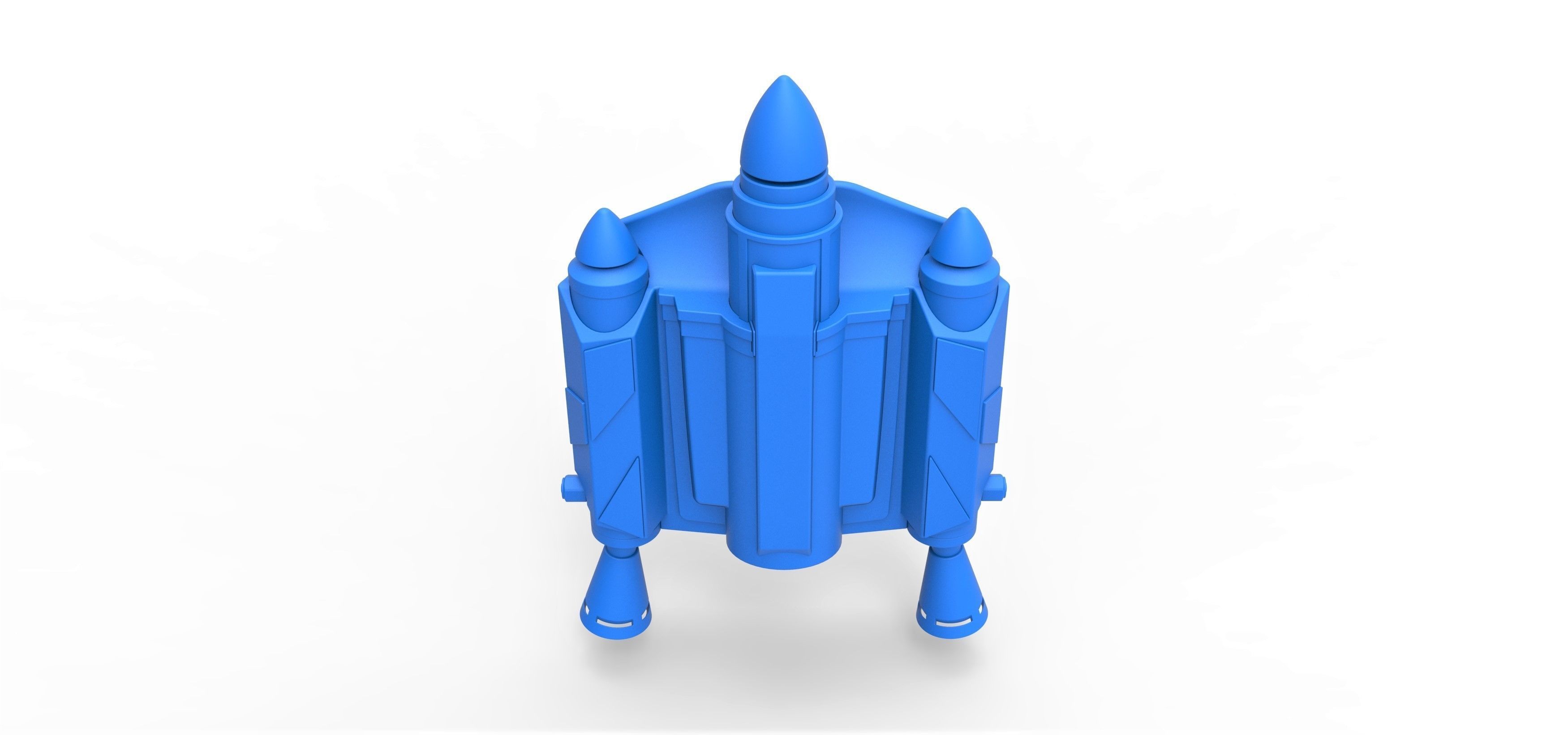 Jango Fett Jetpack from Star Wars Attack of the Clones 2002 3D print model_16