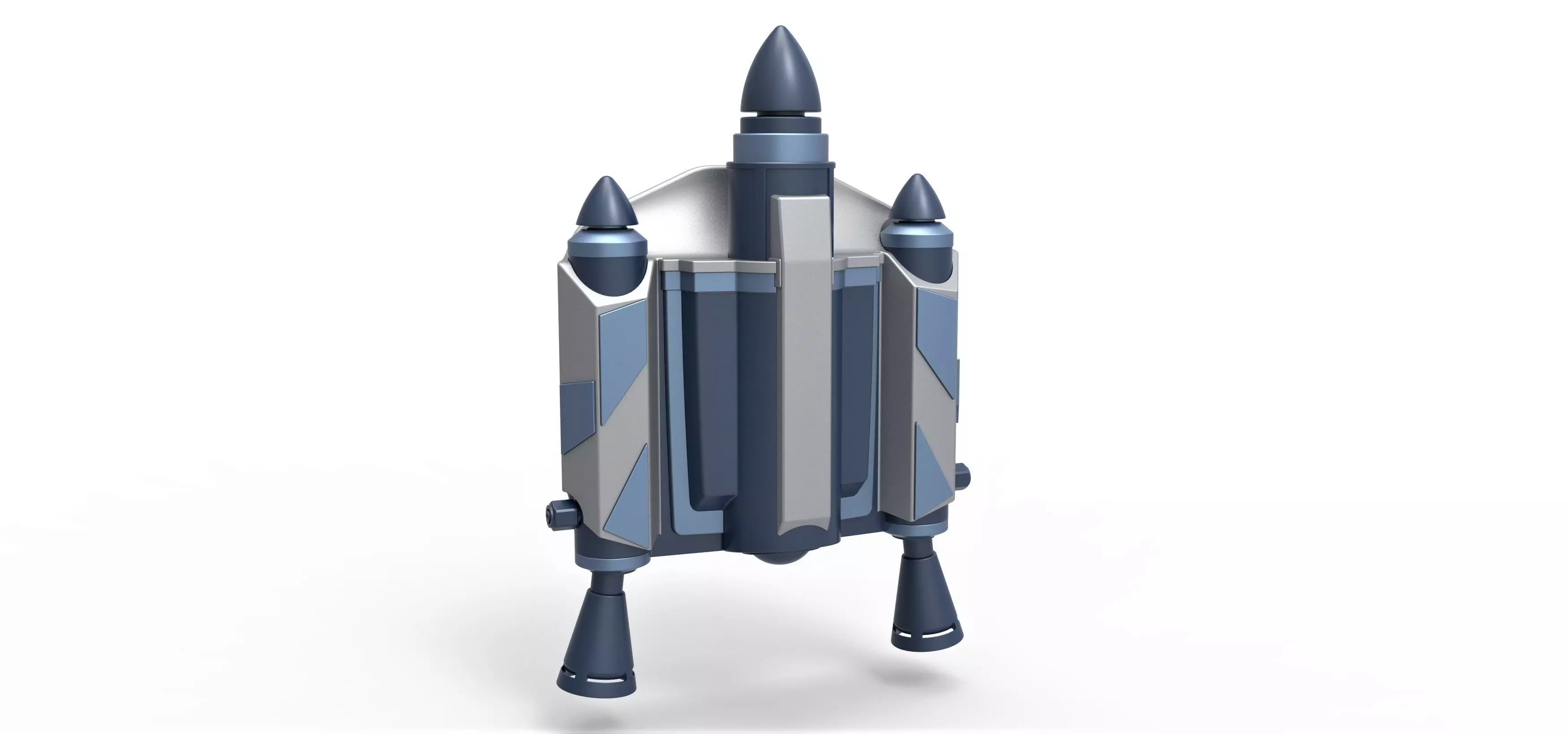 Jango Fett Jetpack from Star Wars Attack of the Clones 2002 3D print model_0