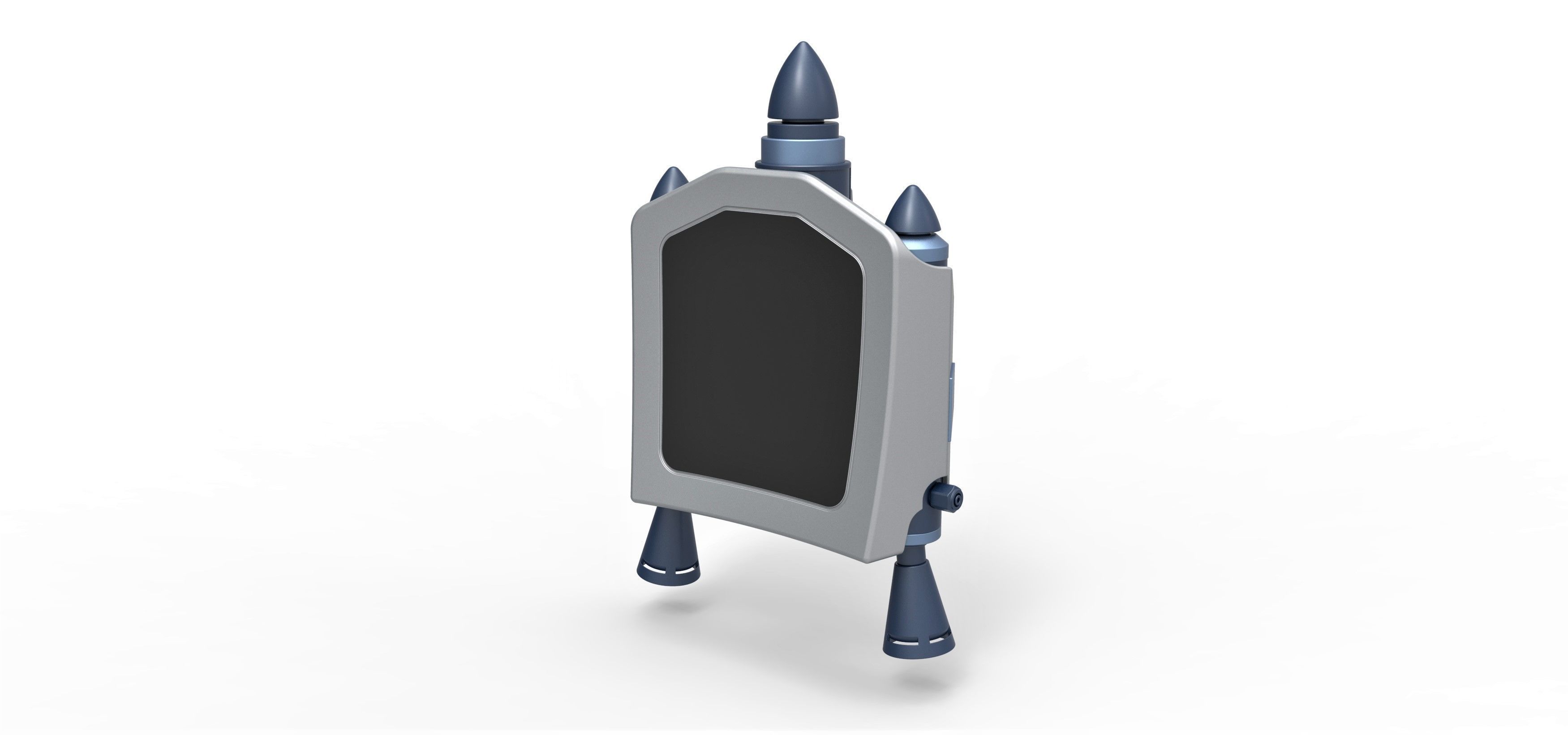Jango Fett Jetpack from Star Wars Attack of the Clones 2002 3D print model_10