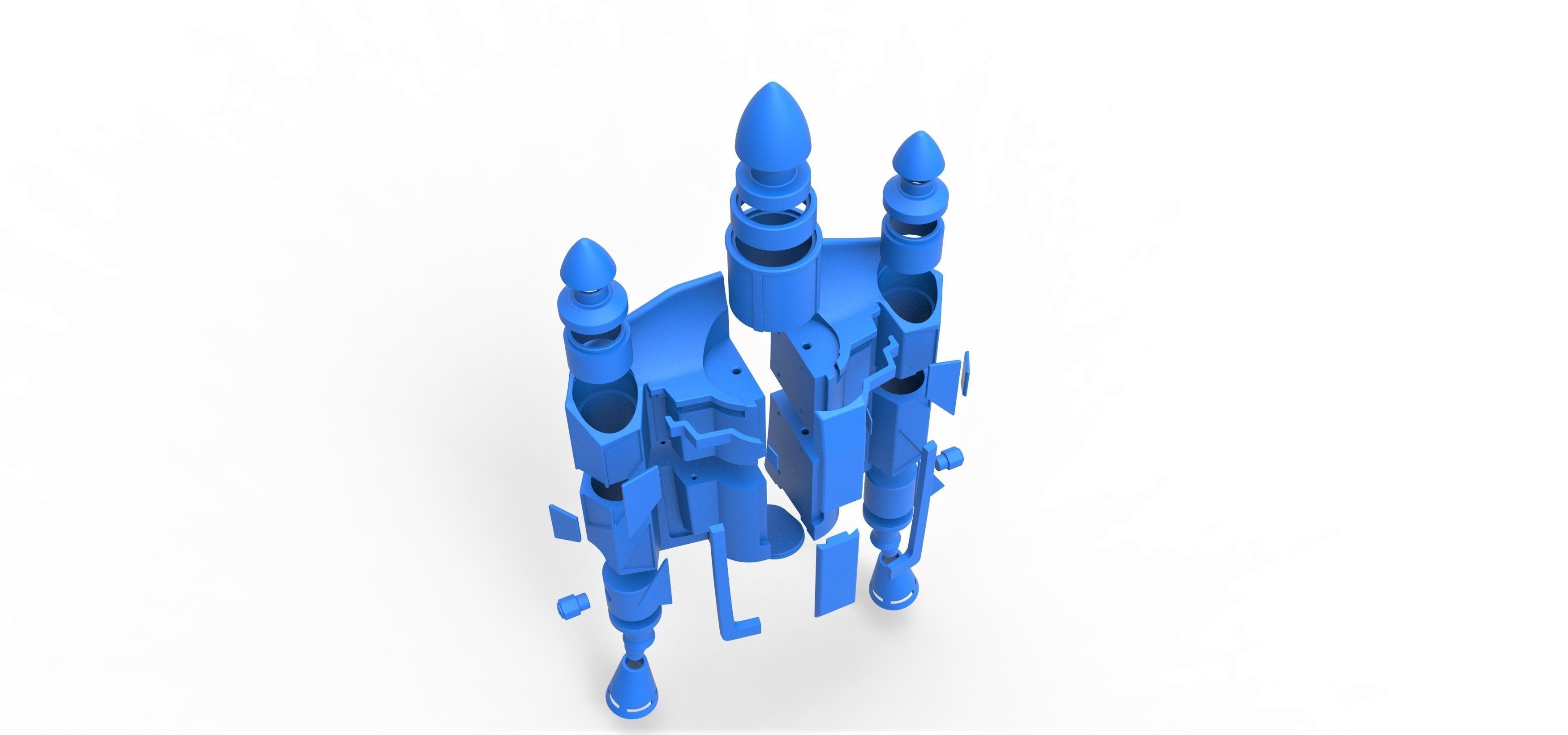 Jango Fett Jetpack from Star Wars Attack of the Clones 2002 3D print model_25