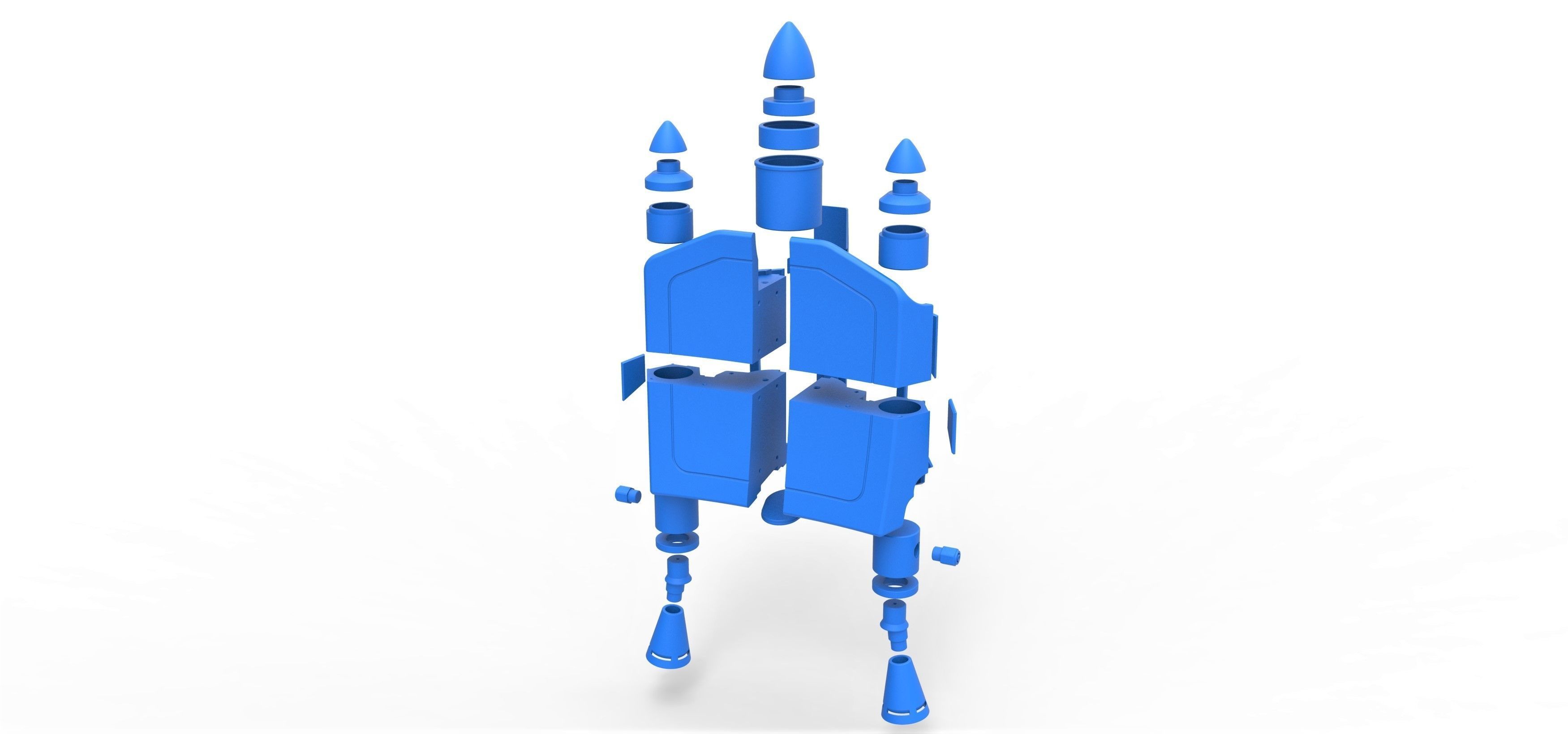 Jango Fett Jetpack from Star Wars Attack of the Clones 2002 3D print model_29