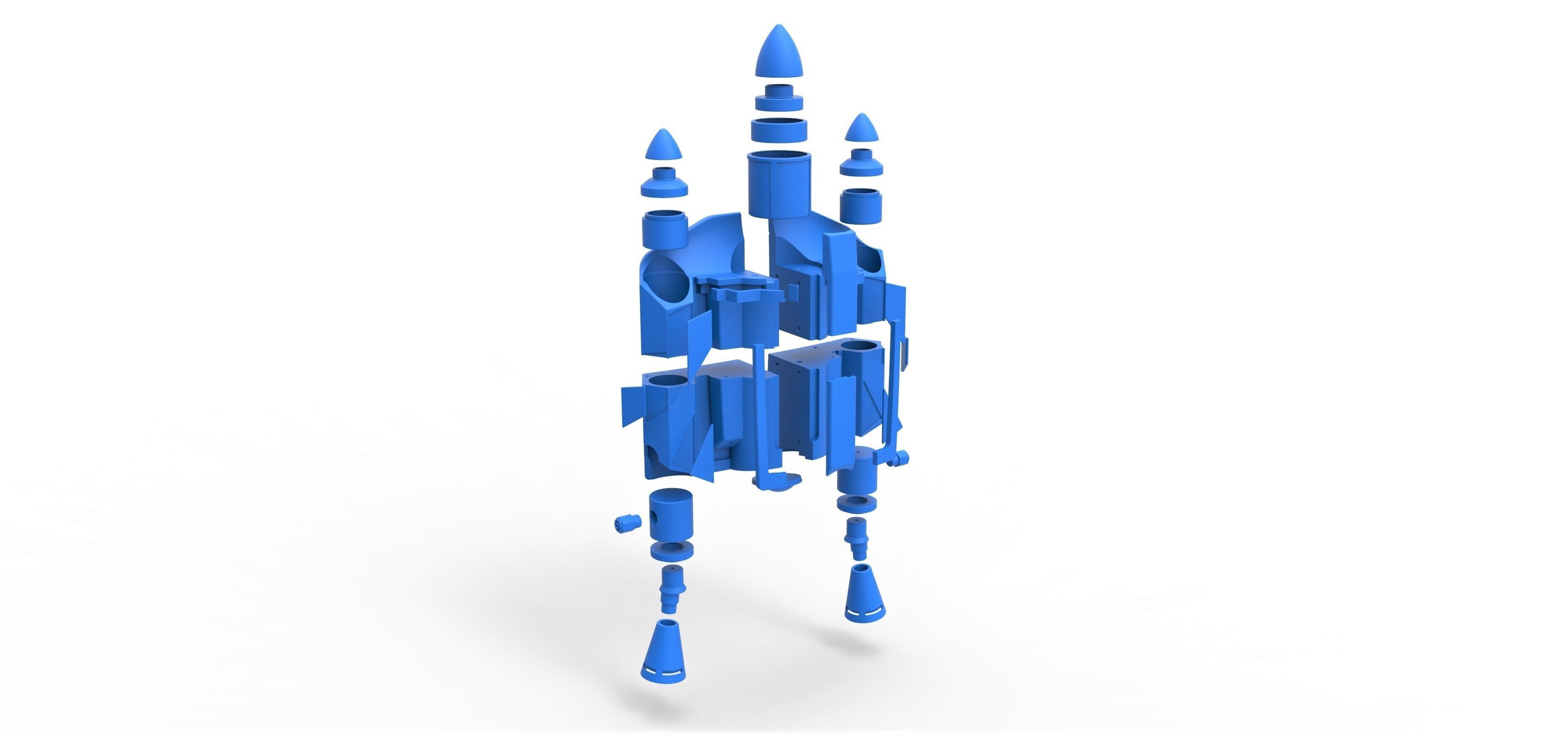 Jango Fett Jetpack from Star Wars Attack of the Clones 2002 3D print model_24
