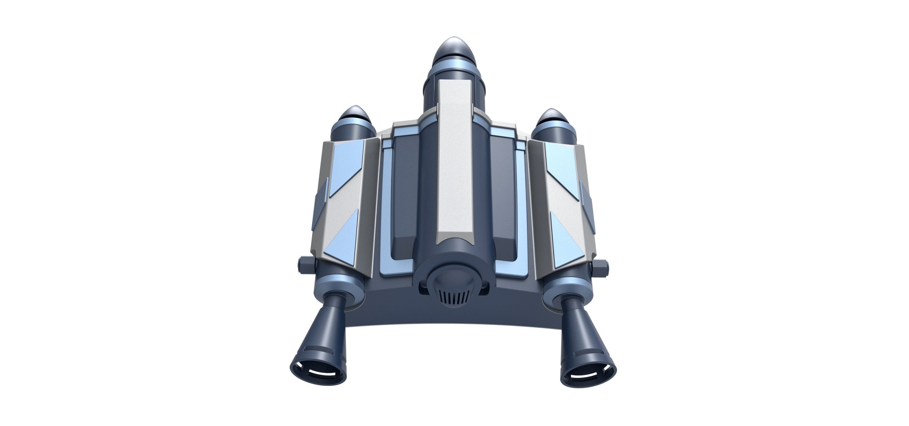 Jango Fett Jetpack from Star Wars Attack of the Clones 2002 3D print model_5