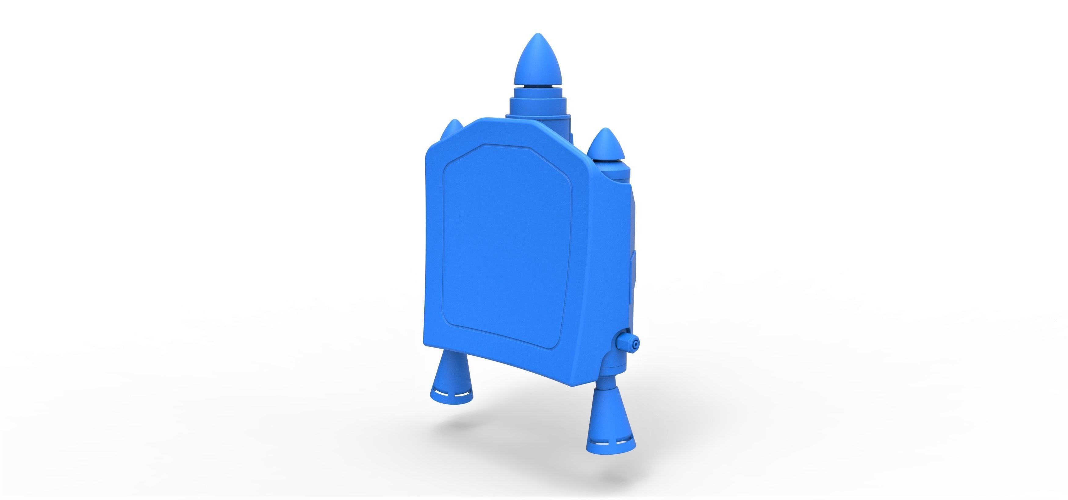 Jango Fett Jetpack from Star Wars Attack of the Clones 2002 3D print model_22