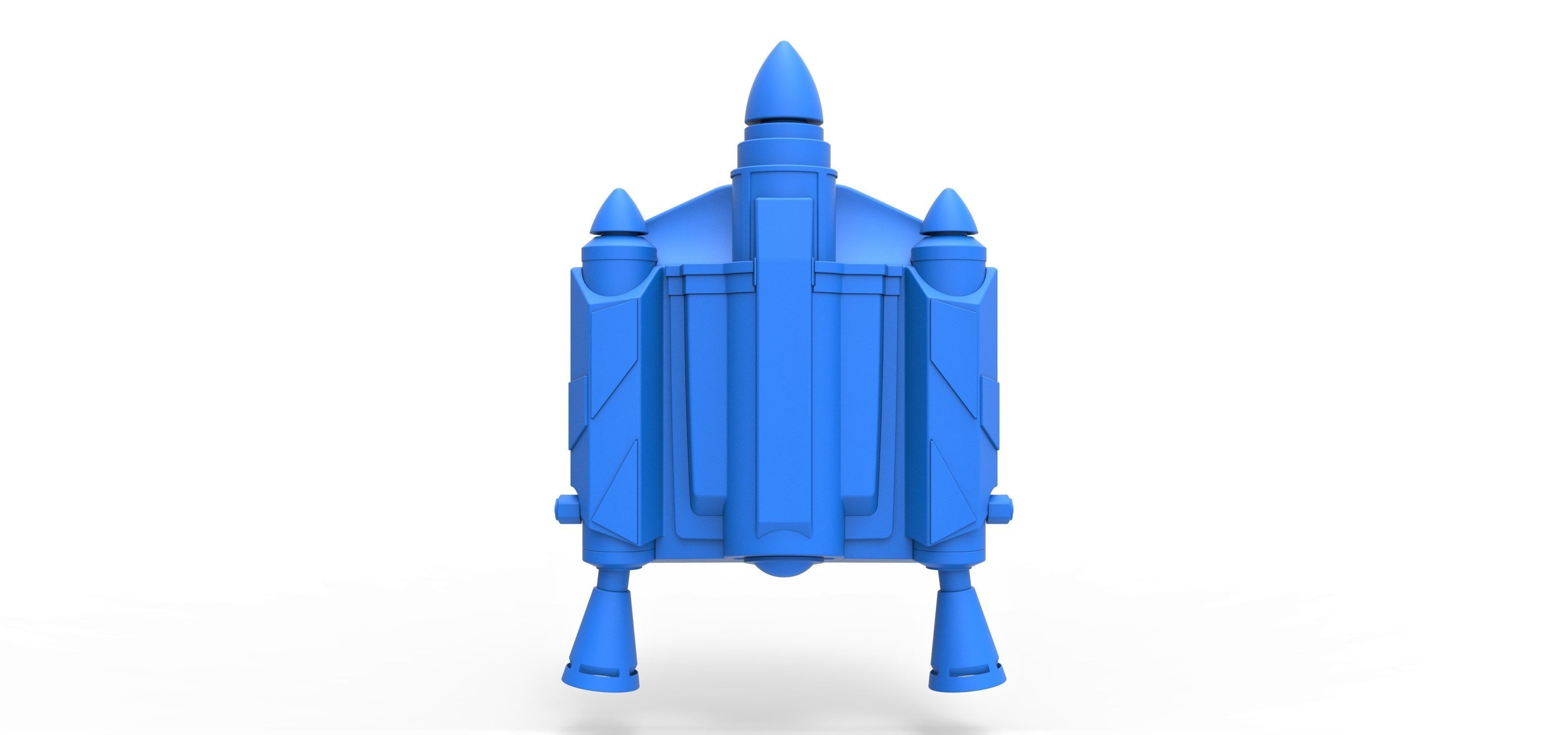 Jango Fett Jetpack from Star Wars Attack of the Clones 2002 3D print model_15