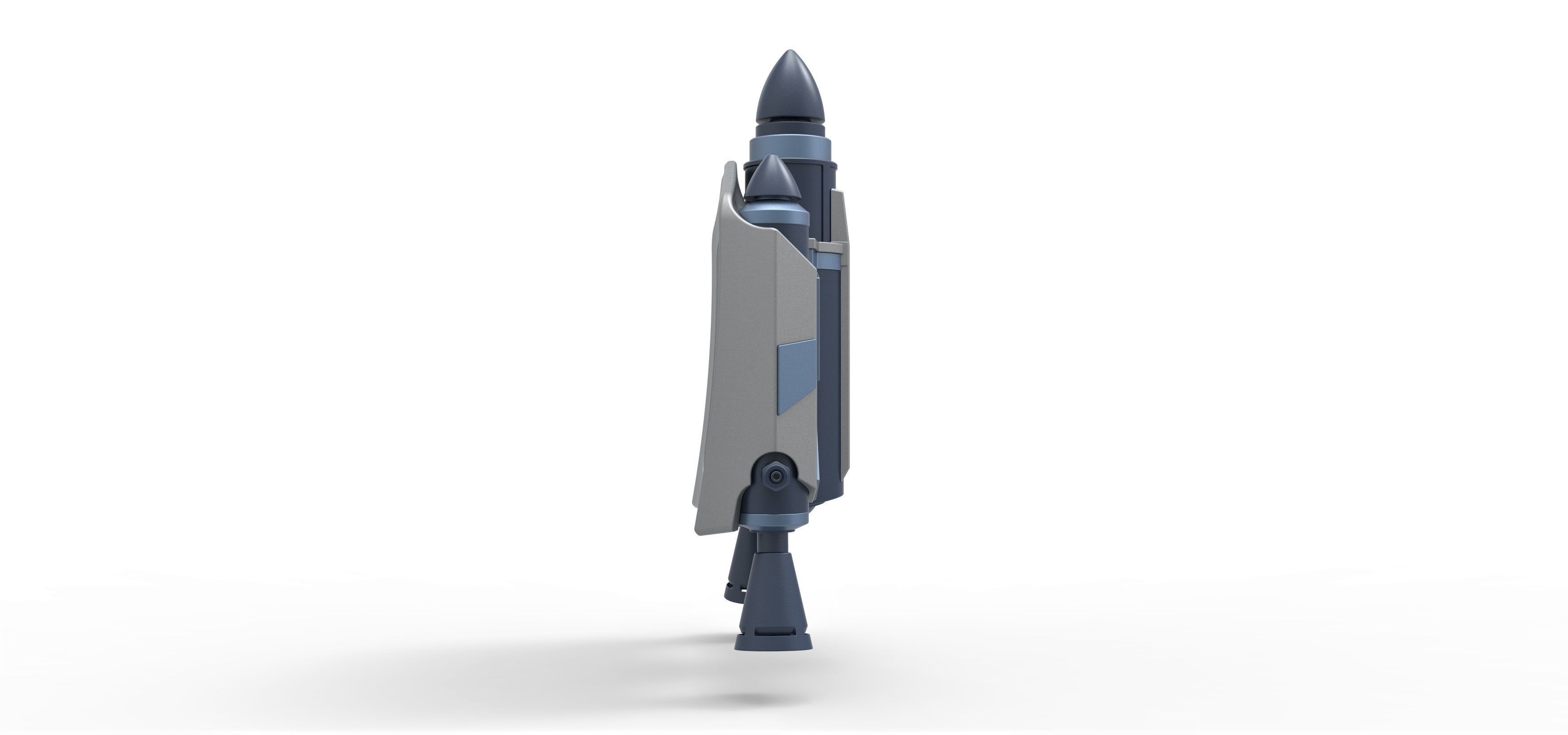 Jango Fett Jetpack from Star Wars Attack of the Clones 2002 3D print model_9