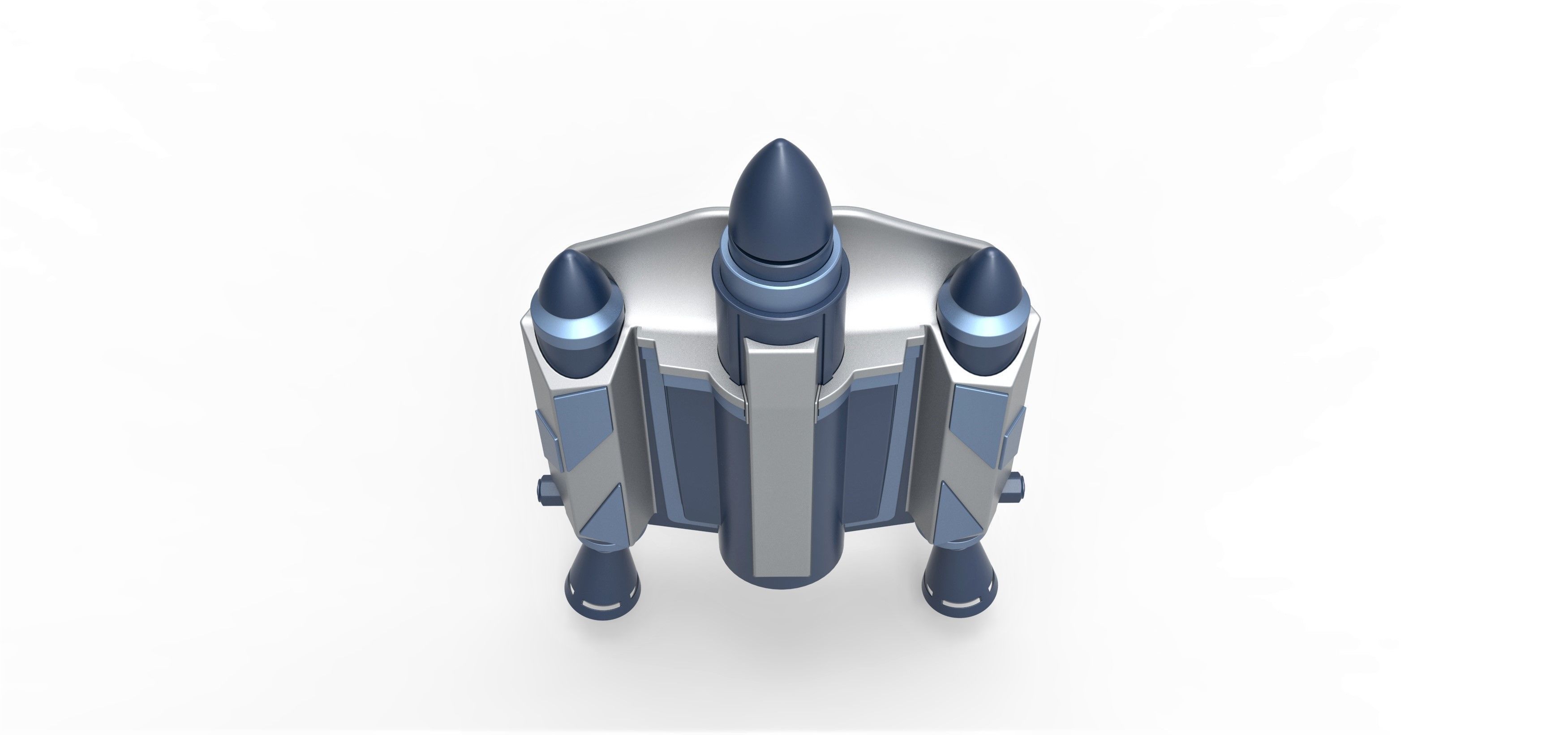 Jango Fett Jetpack from Star Wars Attack of the Clones 2002 3D print model_6