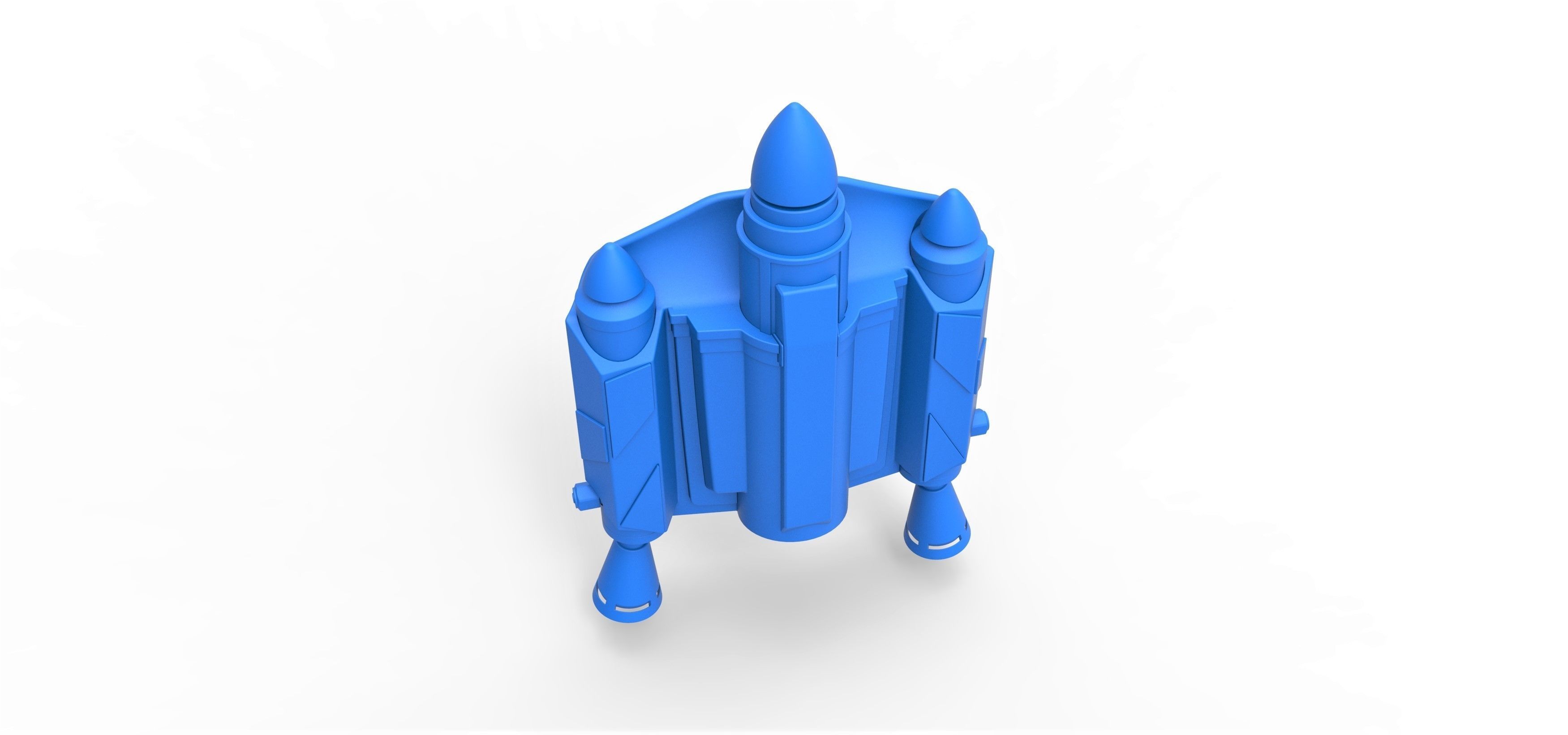 Jango Fett Jetpack from Star Wars Attack of the Clones 2002 3D print model_13