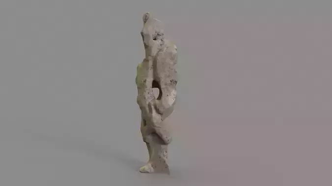 Character wooden sculpture