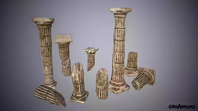 Columns A ancient pillars and