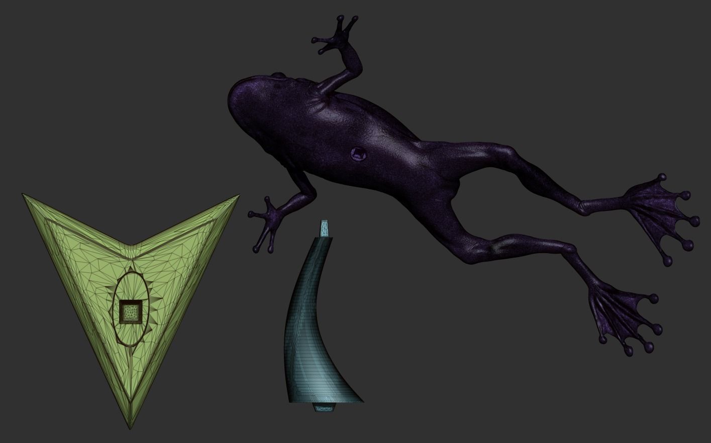 Frog 3D Printing 3D print model_16