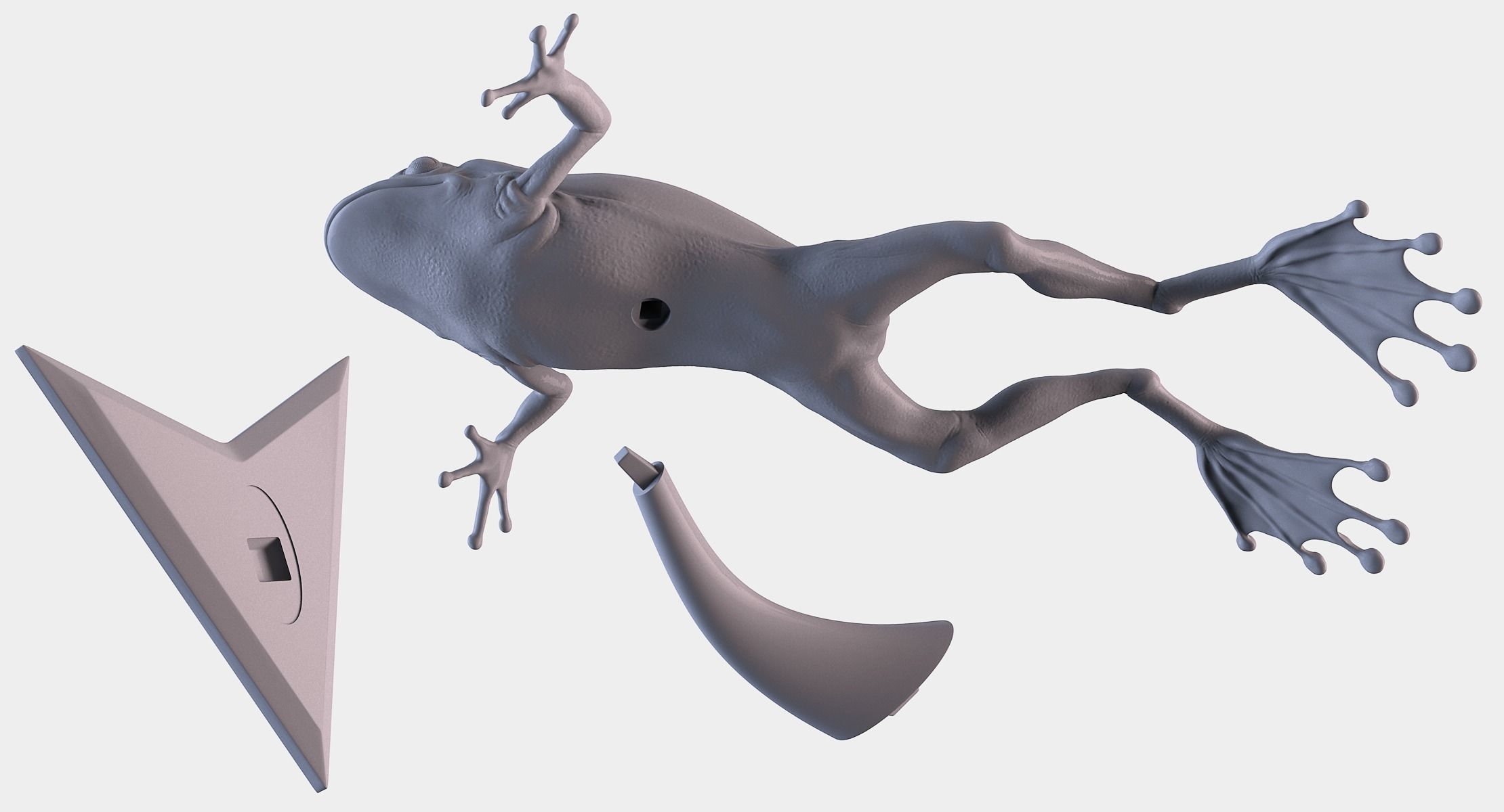 Frog 3D Printing 3D print model_10