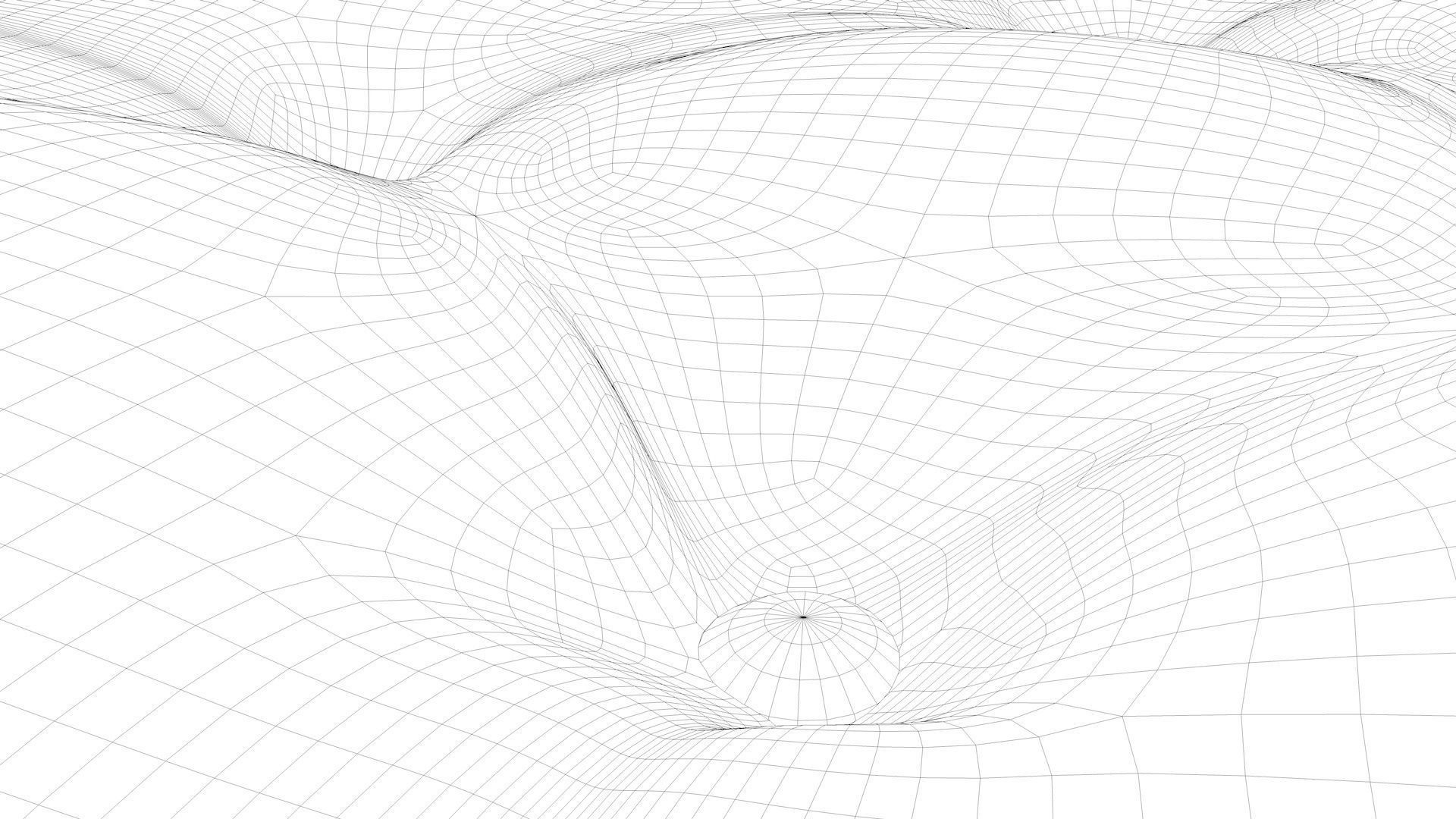 Tufted Cushion 3D model_6