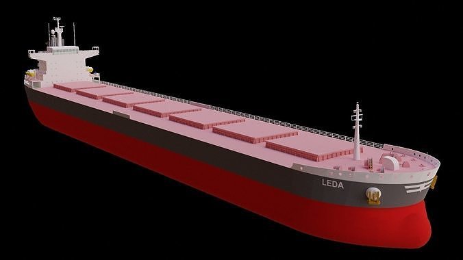 Leda Bulk Carrier ship 3D model