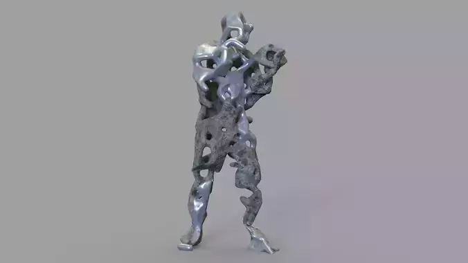 Boxer silver man
