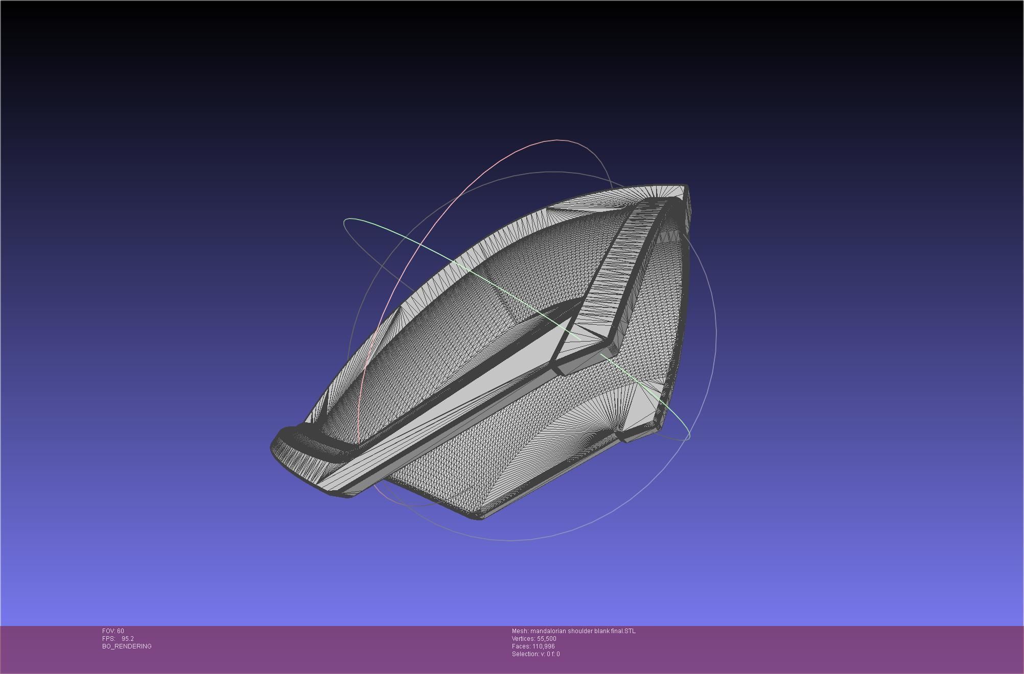 Mandalorian Beskar Shoulder Mudhorn Signet And Final Version 3D print model_106