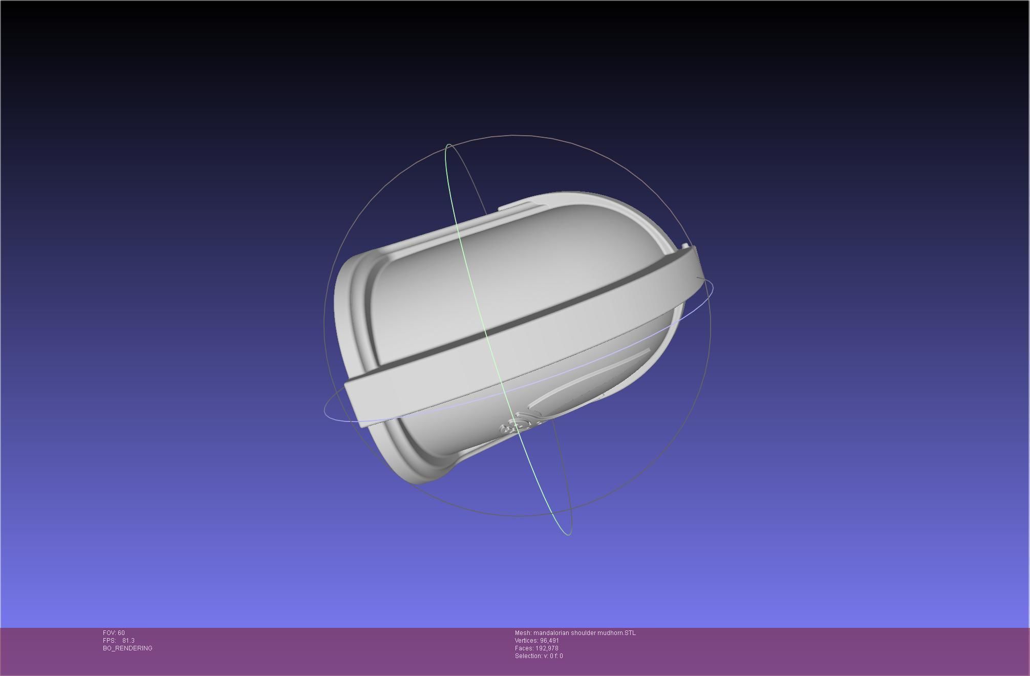 Mandalorian Beskar Shoulder Mudhorn Signet And Final Version 3D print model_12