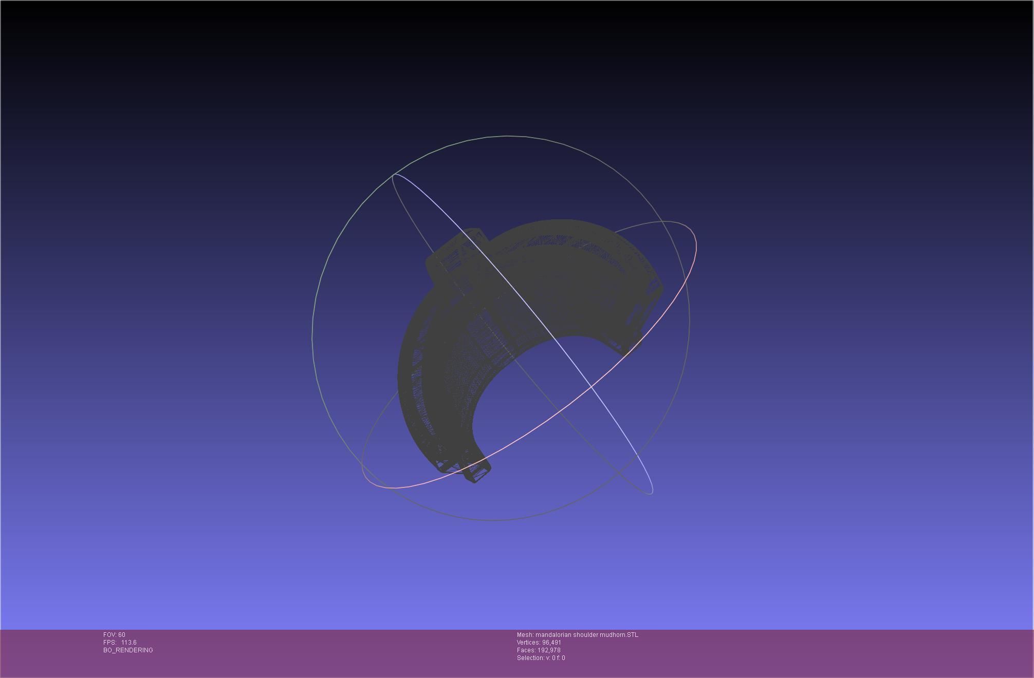 Mandalorian Beskar Shoulder Mudhorn Signet And Final Version 3D print model_62