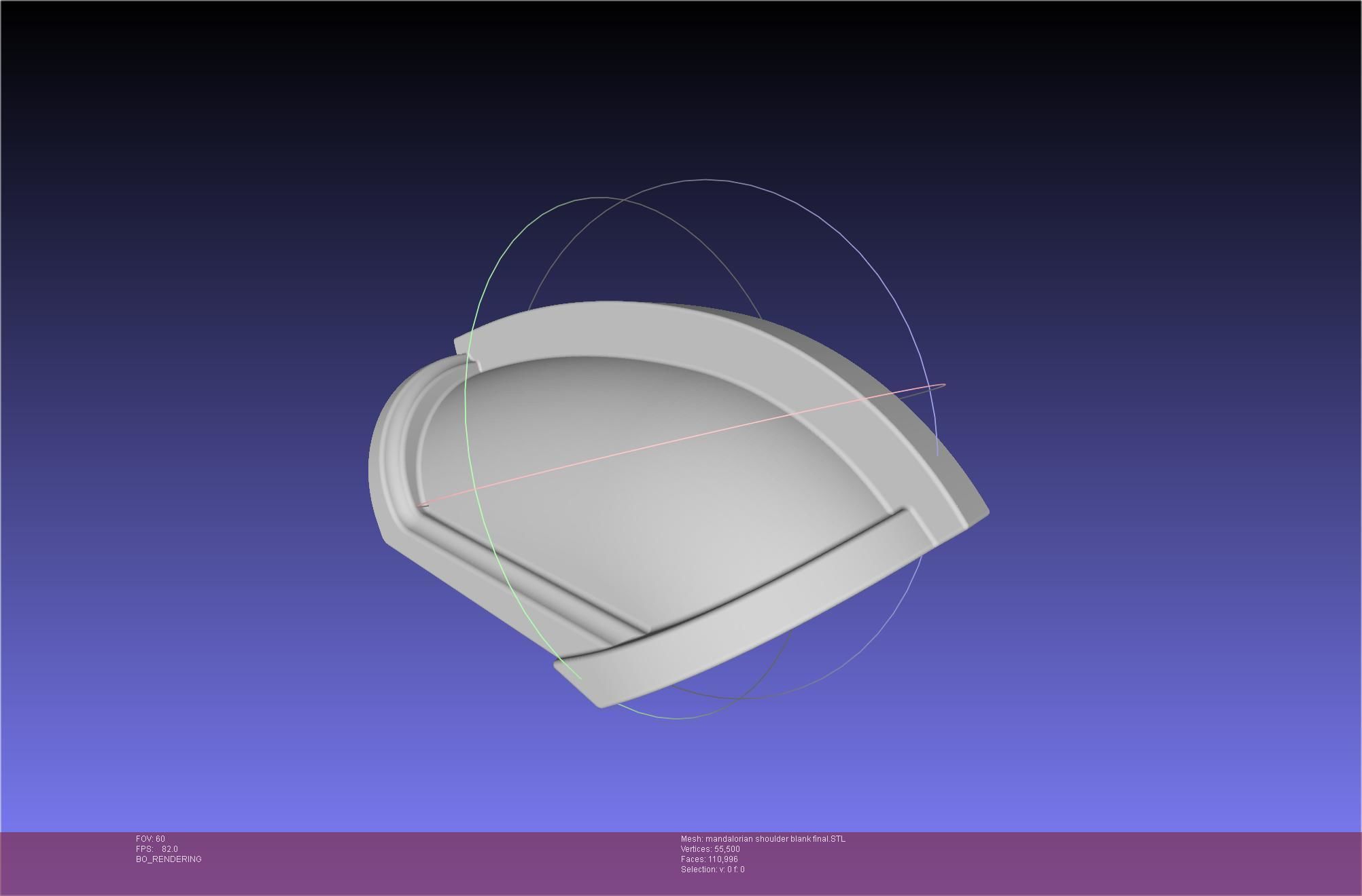 Mandalorian Beskar Shoulder Mudhorn Signet And Final Version 3D print model_113
