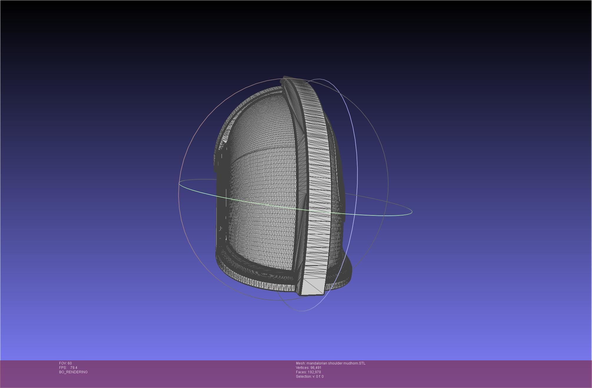 Mandalorian Beskar Shoulder Mudhorn Signet And Final Version 3D print model_49