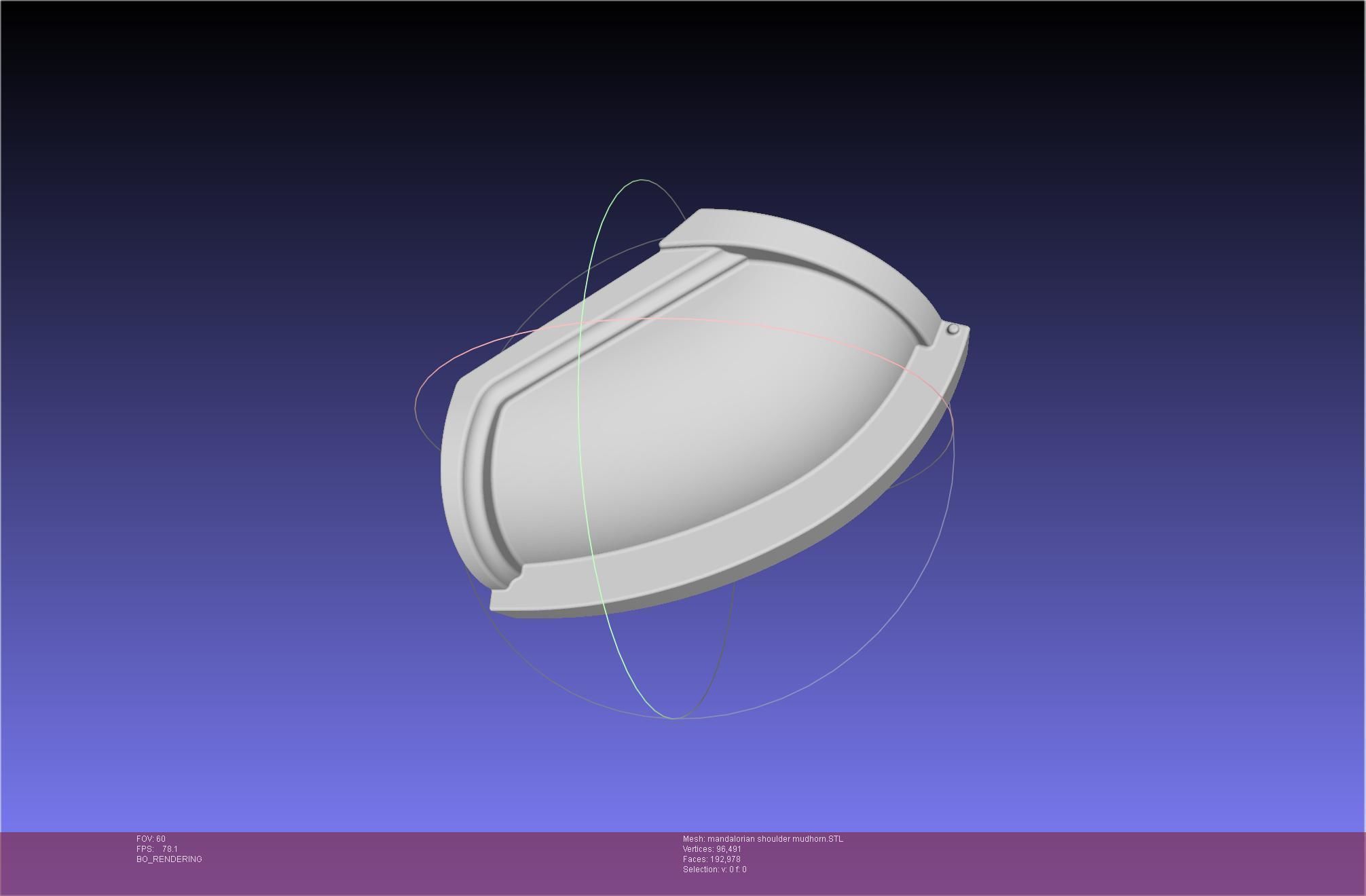 Mandalorian Beskar Shoulder Mudhorn Signet And Final Version 3D print model_13