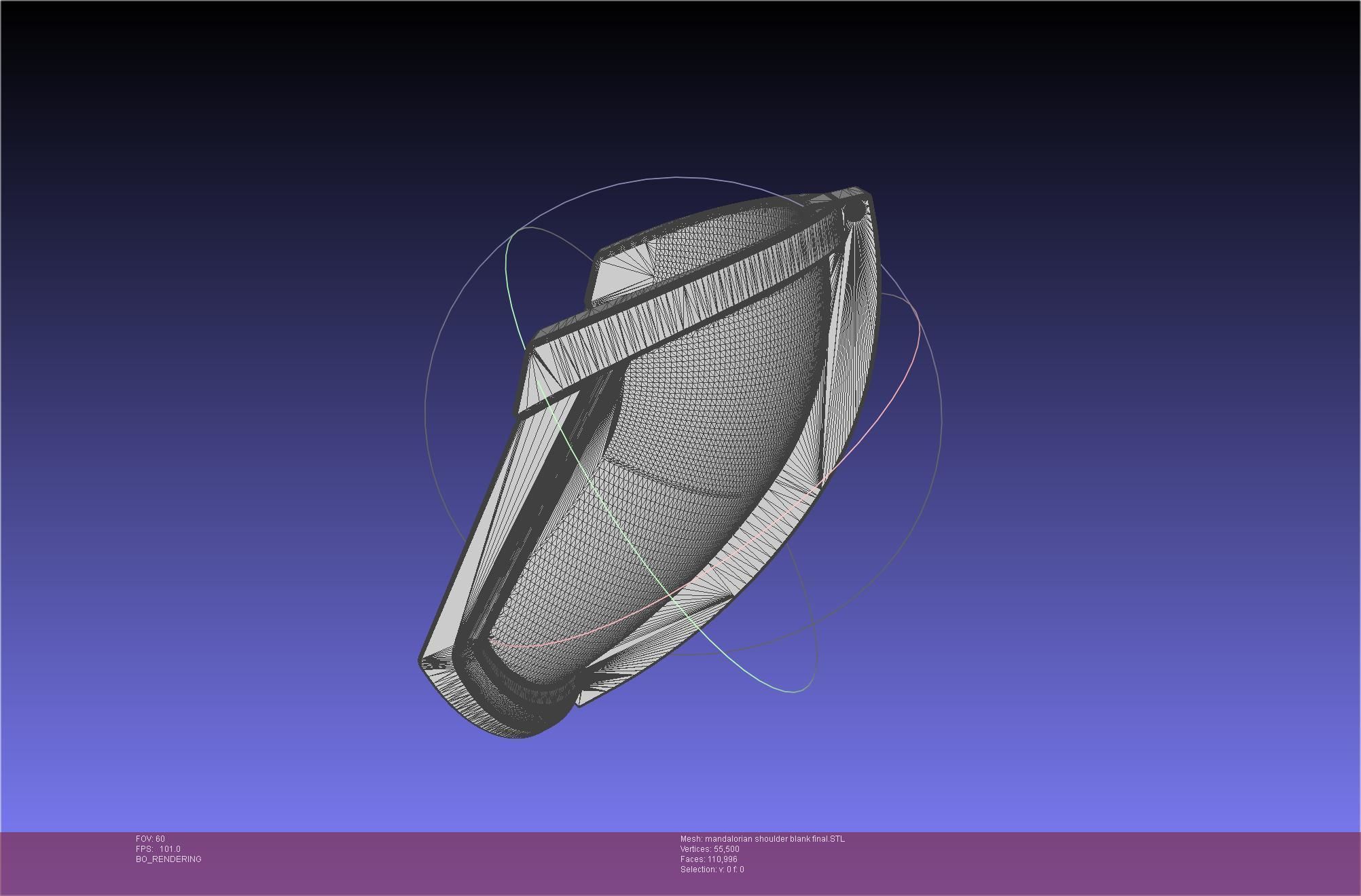 Mandalorian Beskar Shoulder Mudhorn Signet And Final Version 3D print model_108