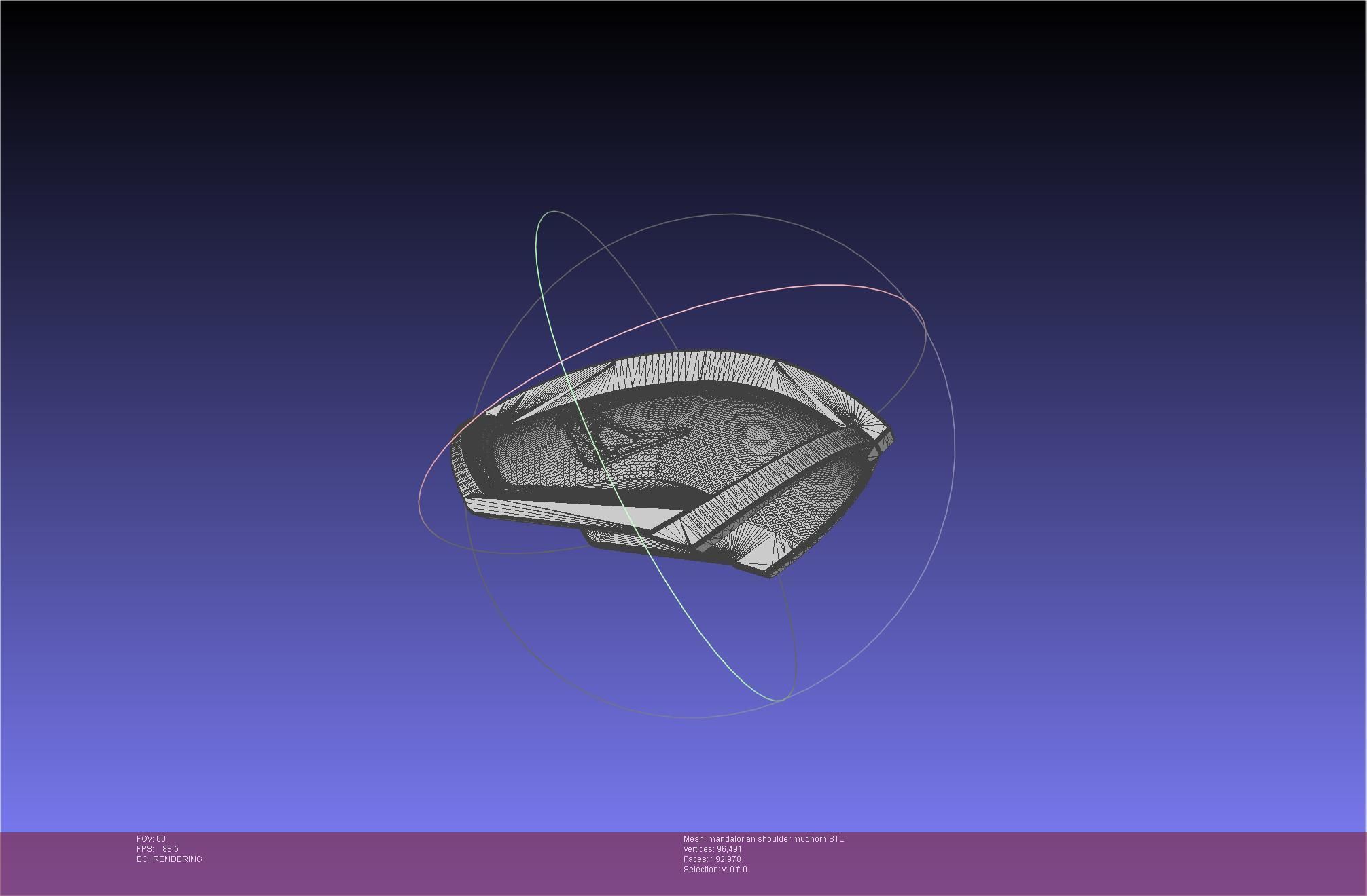 Mandalorian Beskar Shoulder Mudhorn Signet And Final Version 3D print model_130