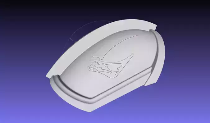 Mandalorian Beskar Shoulder Mudhorn Signet And Final Version 3D print model