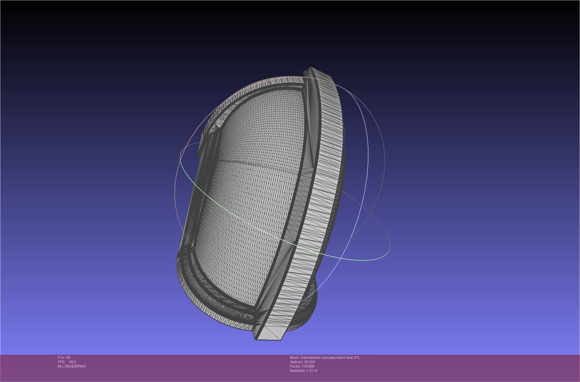 Mandalorian Beskar Shoulder Mudhorn Signet And Final Version 3D print model_109