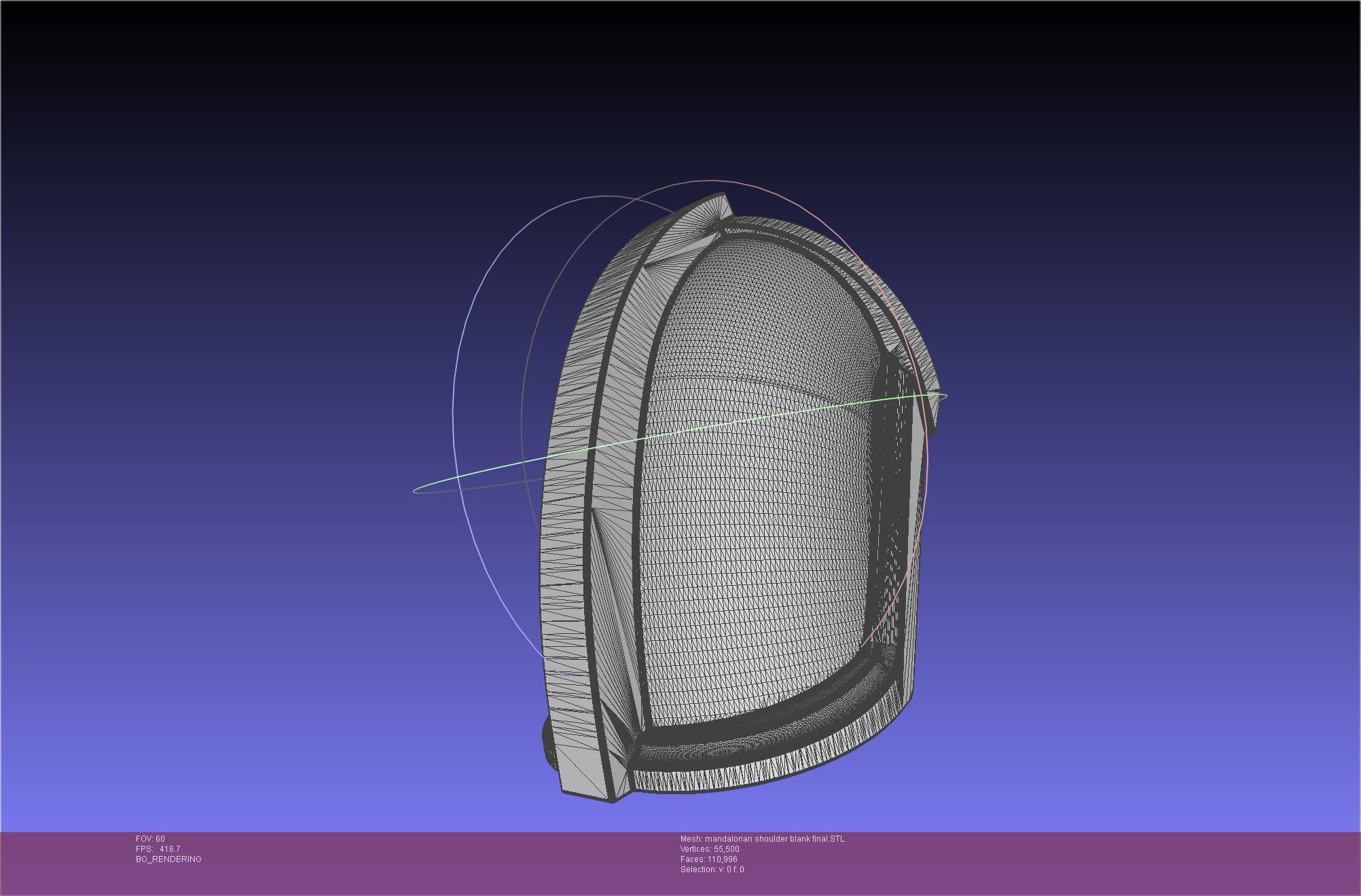 Mandalorian Beskar Shoulder Mudhorn Signet And Final Version 3D print model_123