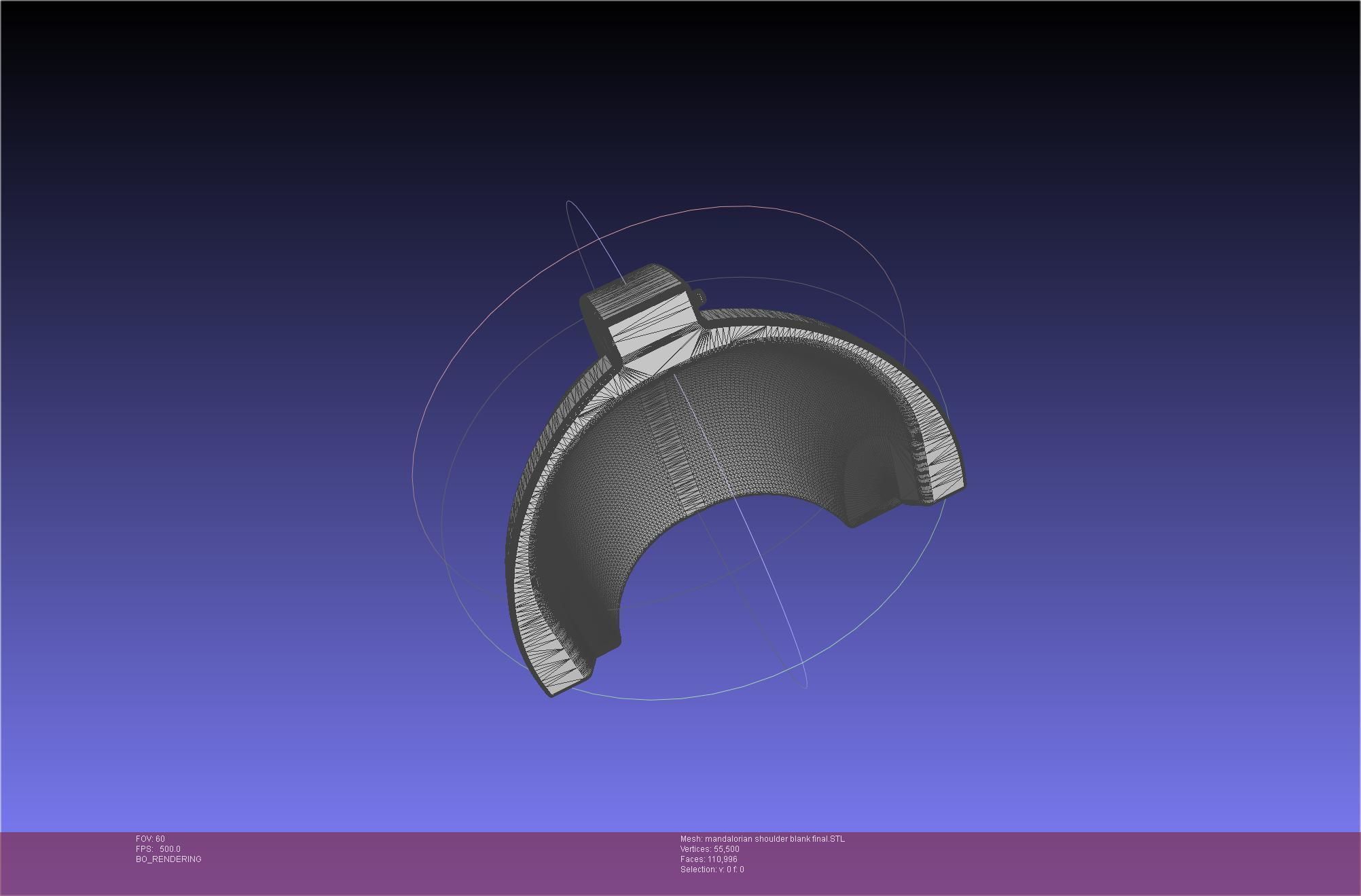 Mandalorian Beskar Shoulder Mudhorn Signet And Final Version 3D print model_121
