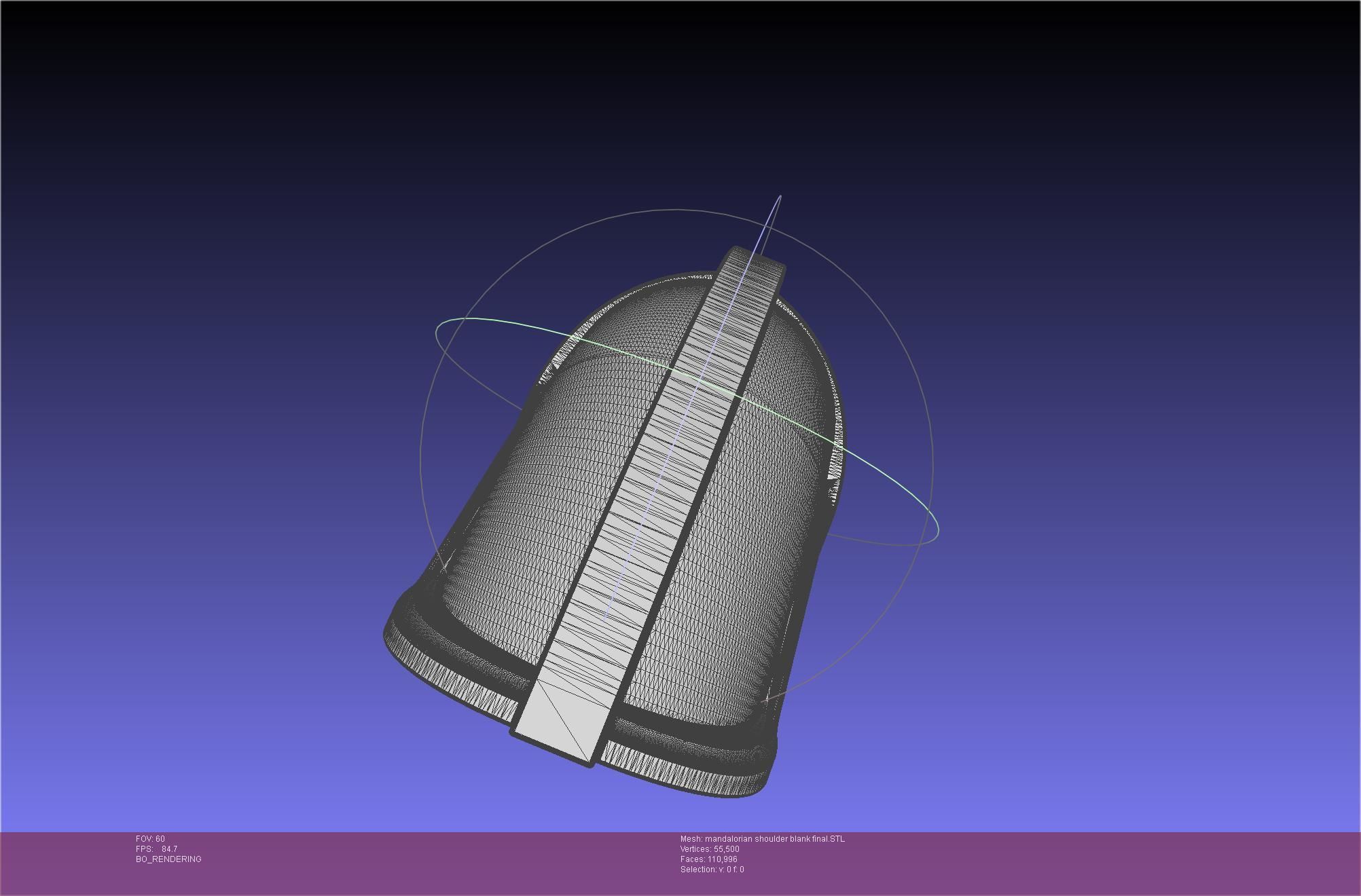 Mandalorian Beskar Shoulder Mudhorn Signet And Final Version 3D print model_105