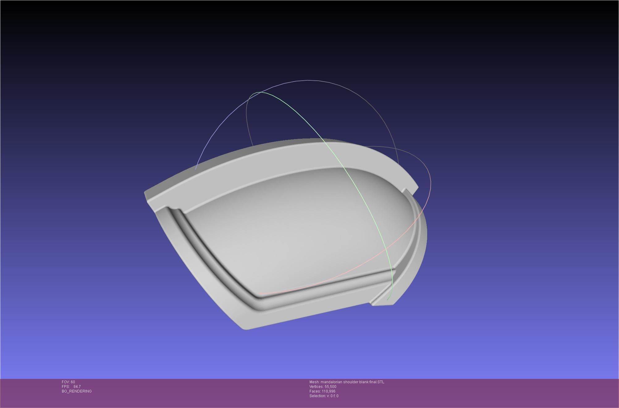 Mandalorian Beskar Shoulder Mudhorn Signet And Final Version 3D print model_114