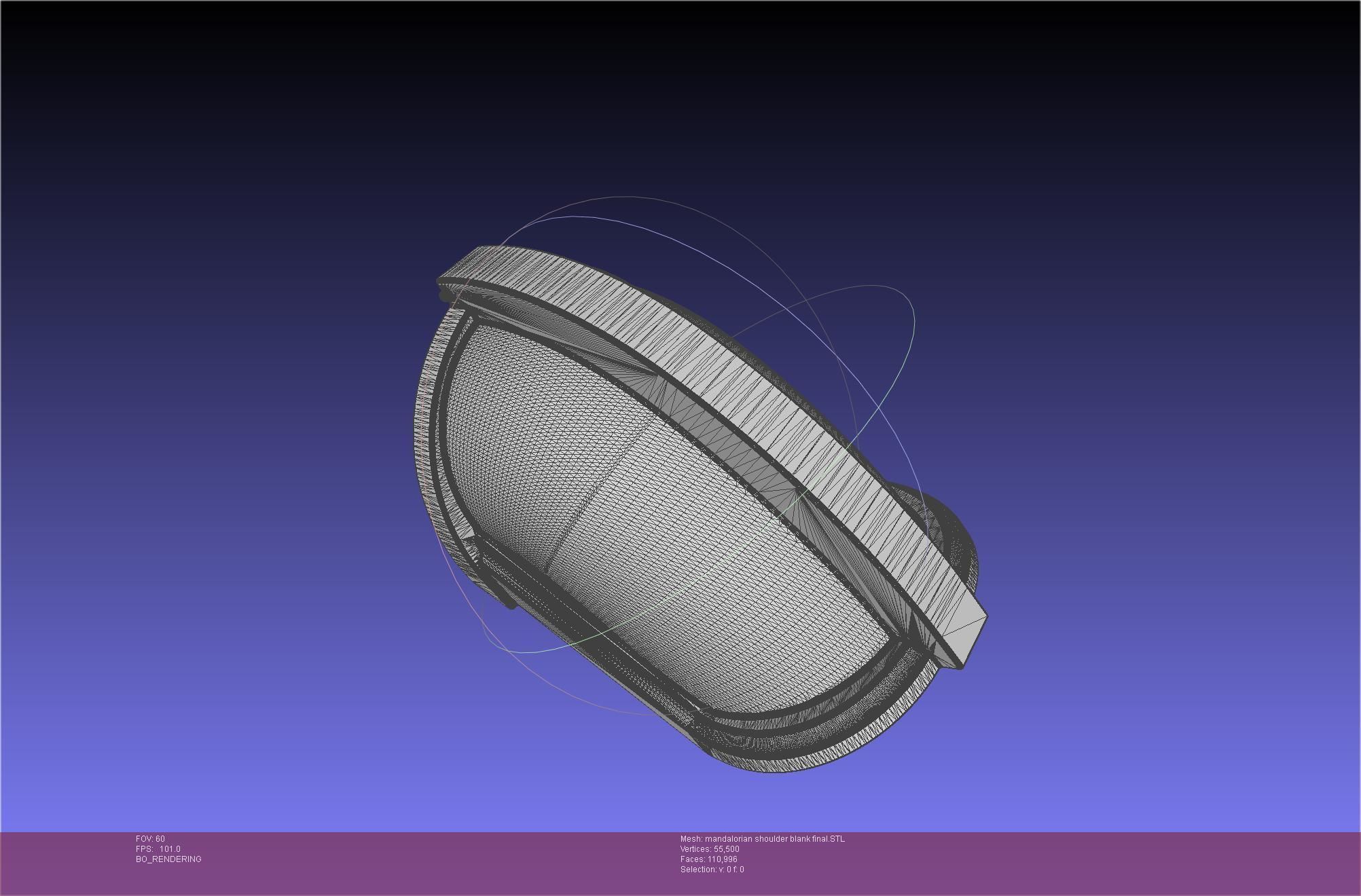 Mandalorian Beskar Shoulder Mudhorn Signet And Final Version 3D print model_124
