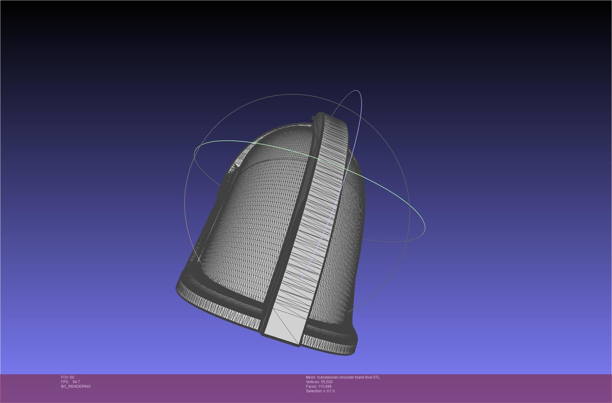 Mandalorian Beskar Shoulder Mudhorn Signet And Final Version 3D print model_104