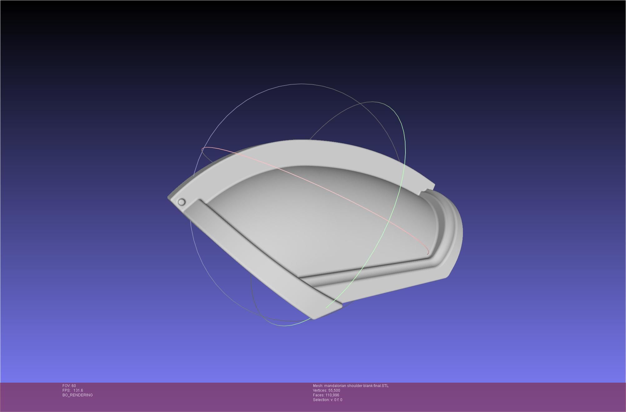 Mandalorian Beskar Shoulder Mudhorn Signet And Final Version 3D print model_117