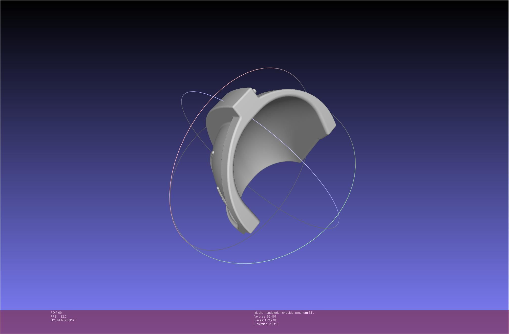 Mandalorian Beskar Shoulder Mudhorn Signet And Final Version 3D print model_28