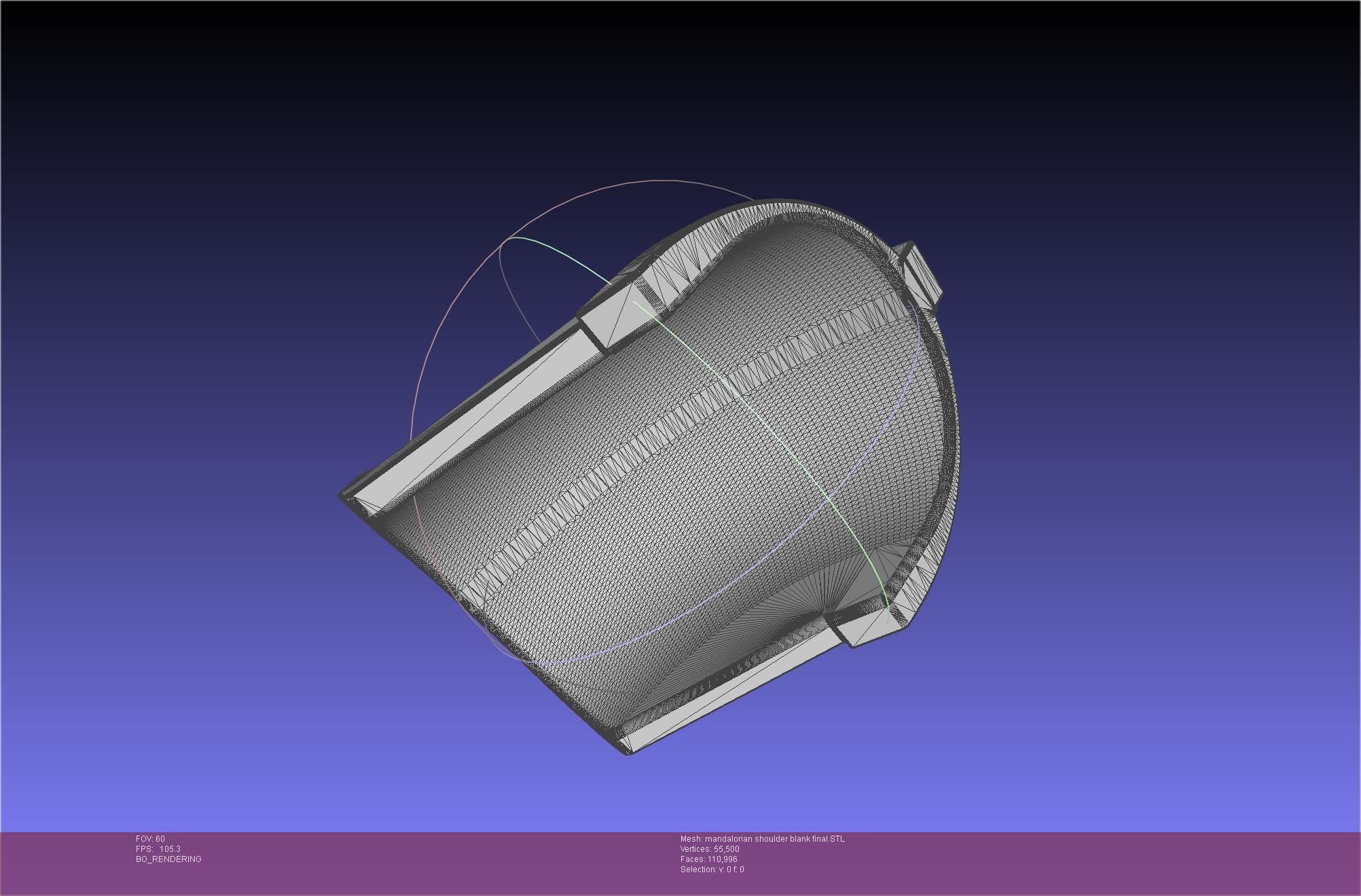 Mandalorian Beskar Shoulder Mudhorn Signet And Final Version 3D print model_107