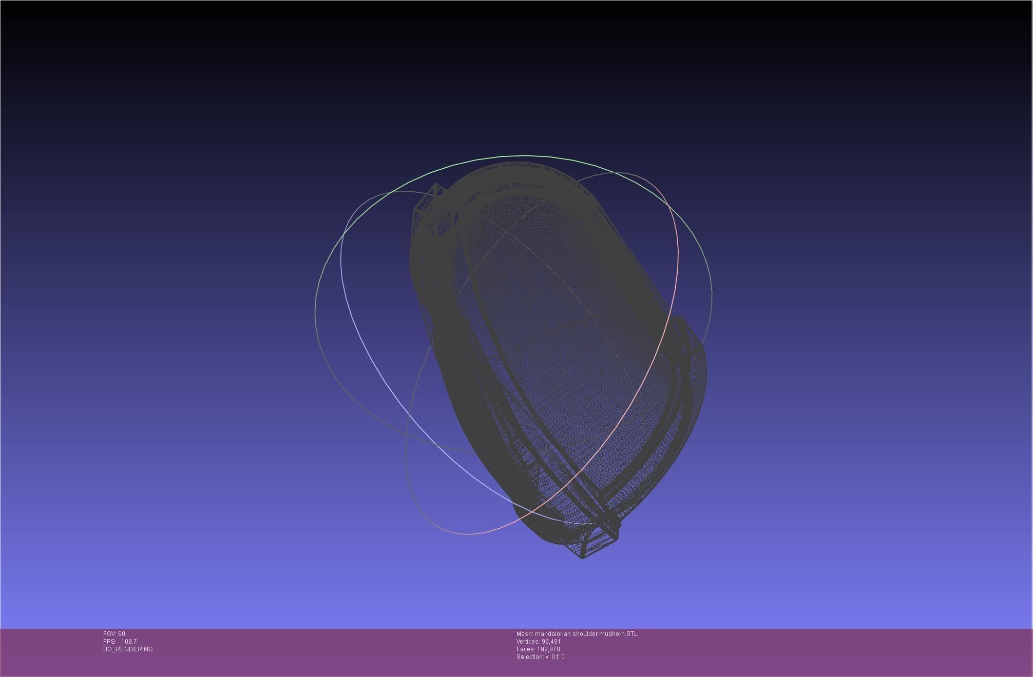 Mandalorian Beskar Shoulder Mudhorn Signet And Final Version 3D print model_64