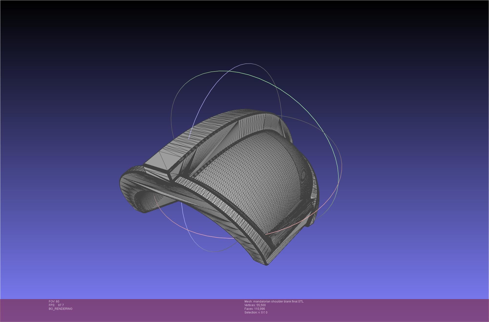 Mandalorian Beskar Shoulder Mudhorn Signet And Final Version 3D print model_110