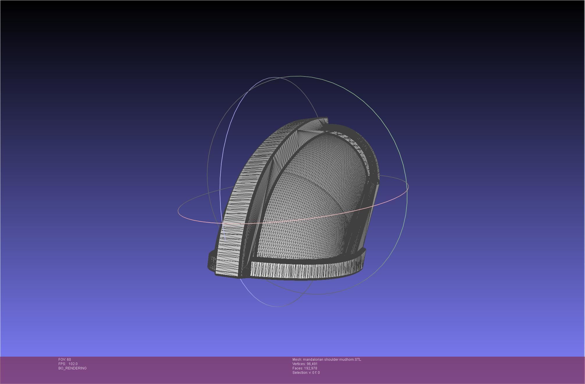 Mandalorian Beskar Shoulder Mudhorn Signet And Final Version 3D print model_52