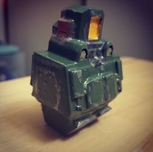Gundam Wing OZ06 Leo Bust 3D print model